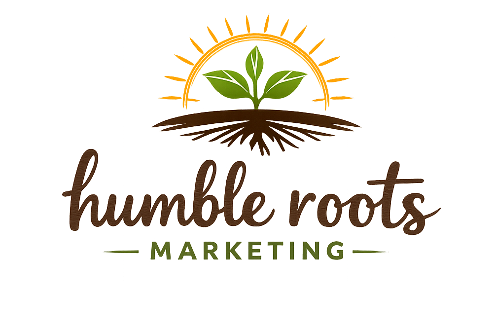humble roots marketing logo